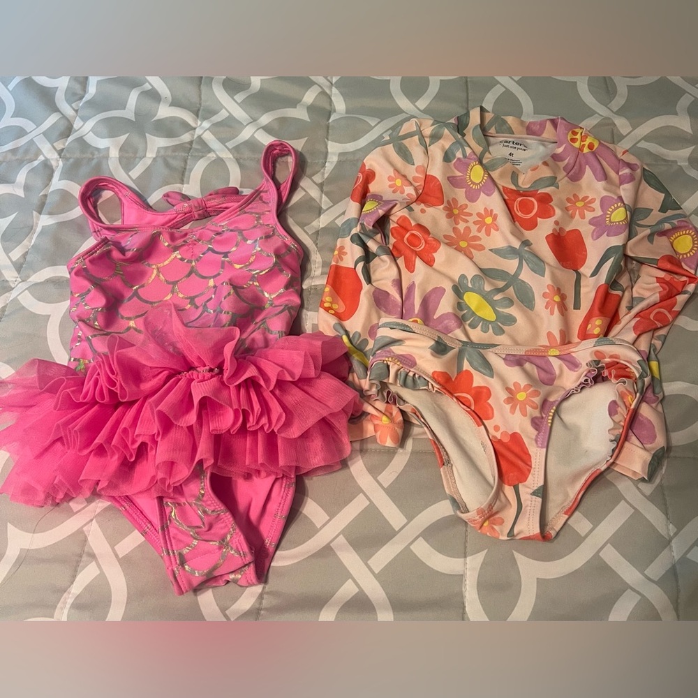 2 toddler swimsuits